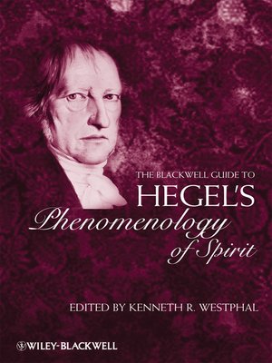 cover image of The Blackwell Guide to Hegel's Phenomenology of Spirit